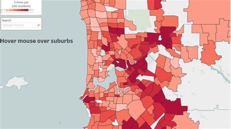 perth crime statistics by suburb